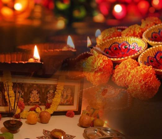 Diwali Puja Head01
