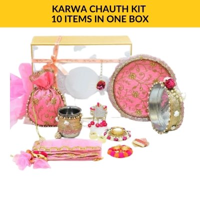 KARWA CHAUTH KIT 10 Items in one Box
